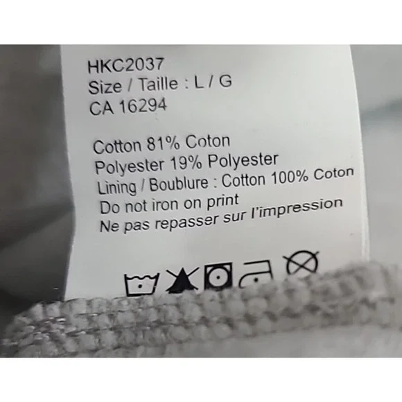 Hallmark Channel #1 Fan Christmas Hoodie Hooded Sweatshirt Womens Large Gray New - Picture 8 of 8